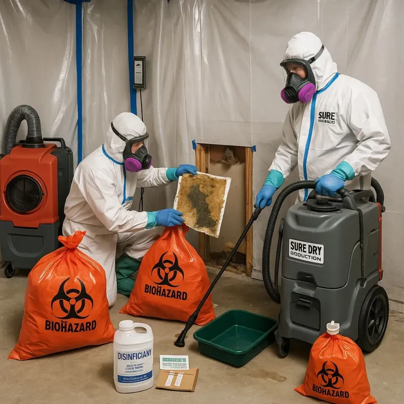 Contaminated Water Handling Protocols process in Perry County, MS